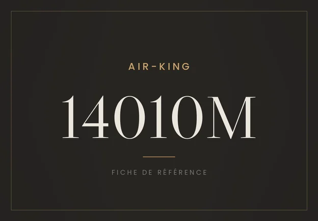Rolex Air-King 14010M, fiche de référence