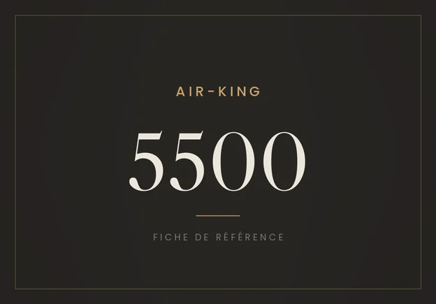 Rolex Air-King 5500, fiche de référence