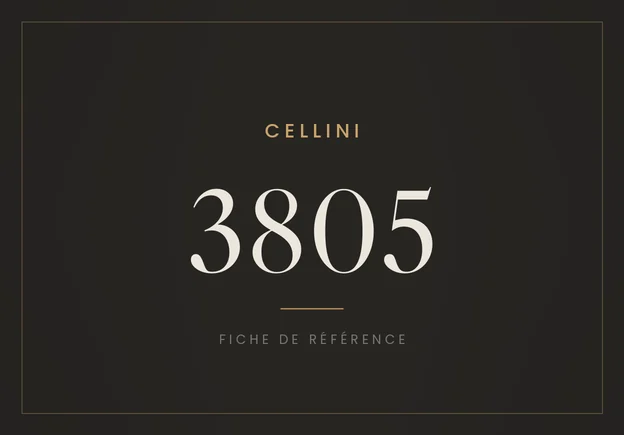 Rolex Cellini 3805, fiche de référence