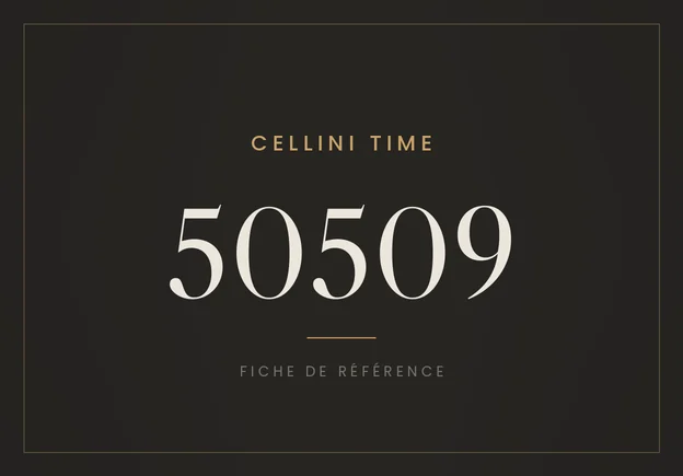 Rolex Cellini Time 50509, fiche de référence