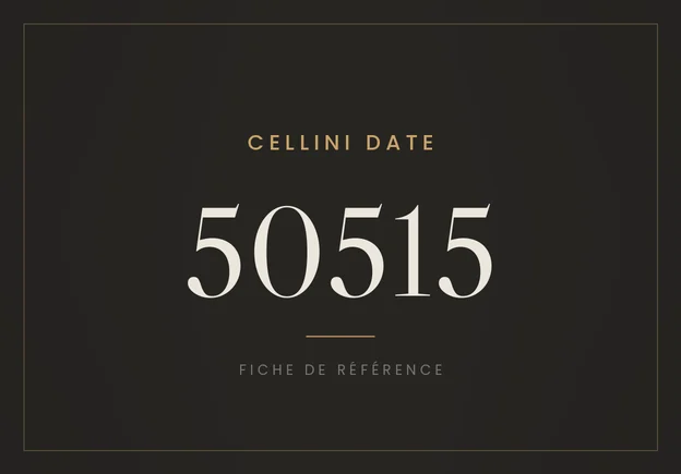 Rolex Cellini Date 50515, fiche de référence