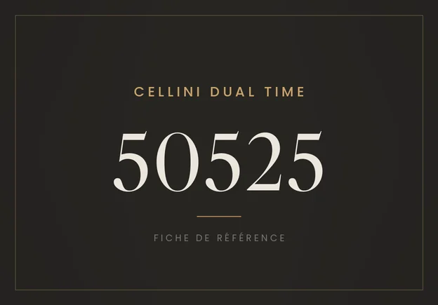 Rolex Cellini Dual Time 50525, fiche de référence