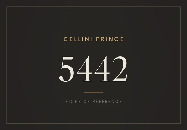 Rolex Cellini Prince 5442, fiche de référence