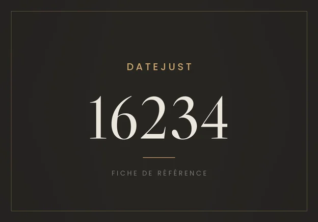 Rolex Datejust 16234, fiche de référence
