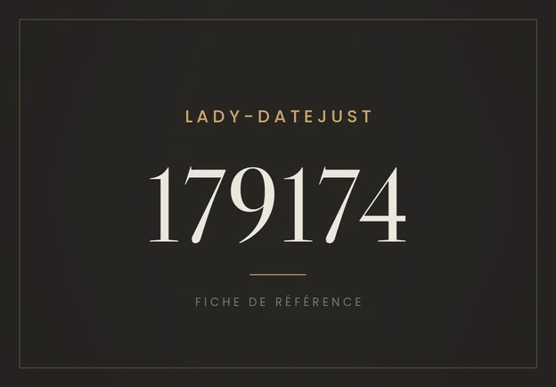 Rolex Lady-Datejust 179174, fiche de référence