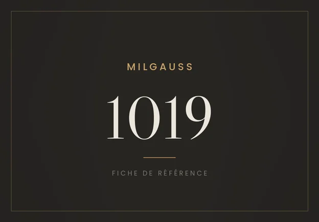 Rolex Milgauss 1019, fiche de référence