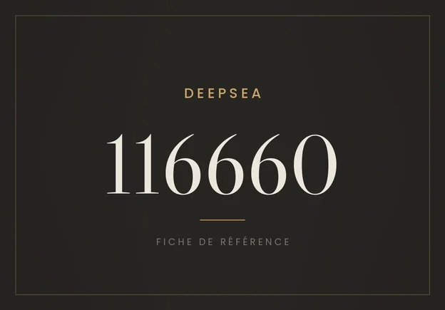 Rolex Rolex Deepsea 116660, fiche de référence