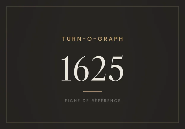 Rolex Datejust Turn-O-Graph 1625, fiche de référence