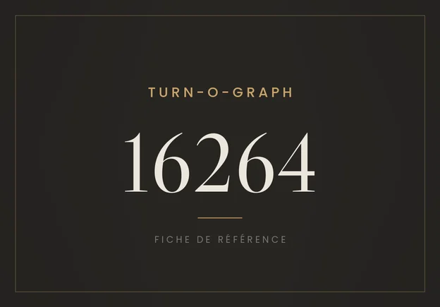 Rolex Datejust Turn-O-Graph 16264, fiche de référence