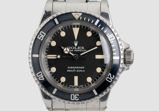 Rolex Submariner 5513, fiche de référence