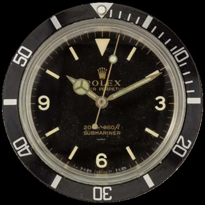 Submariner 5513, Mark 1 à cadran « Explorer » (1962-1963).